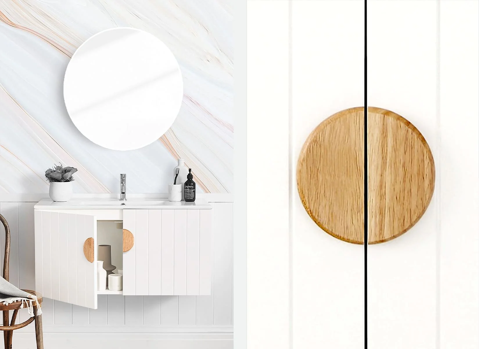 Freshwater 900mm Wall Hung Vanity White | CIBO Bathroomware